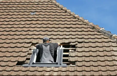Pose de velux - Ollières
